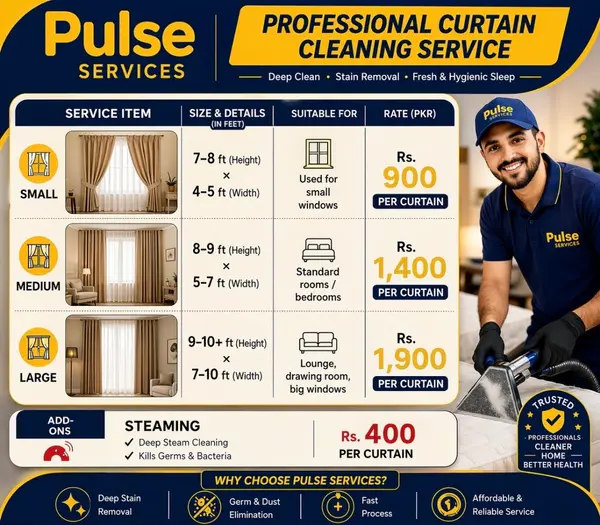 Pulse Professional Curtains Cleaning 